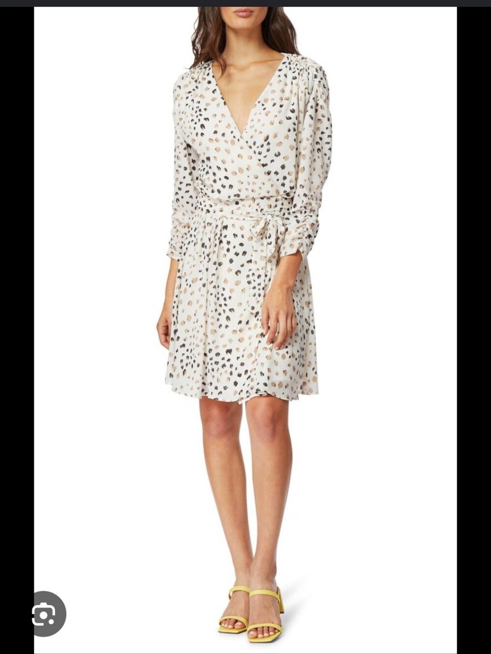 Habitual Wrap Dress Large